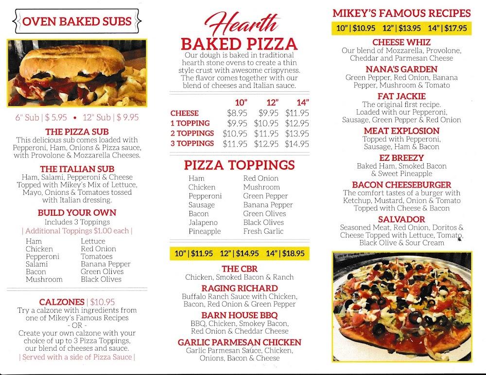 Mikey's Pizza Cheesy Bread