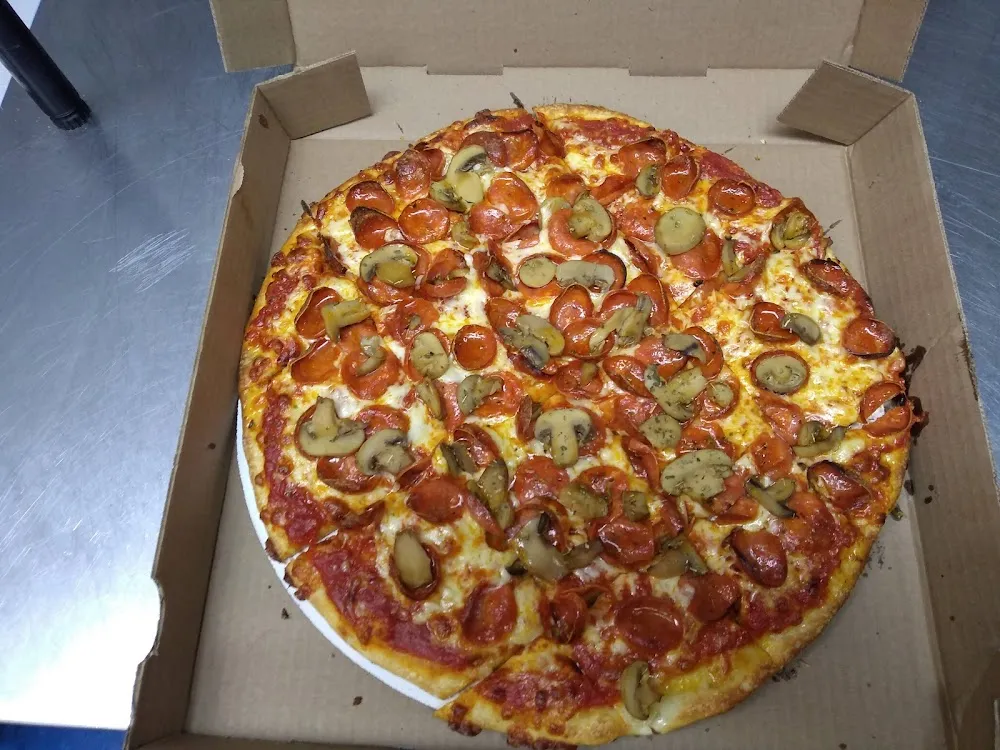 Pepperoni and Mushrooms